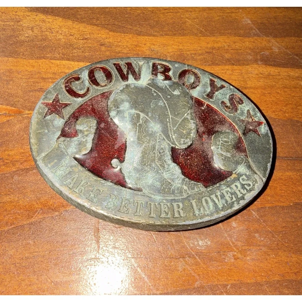 Siskiyou Oval Western Belt Buckle 